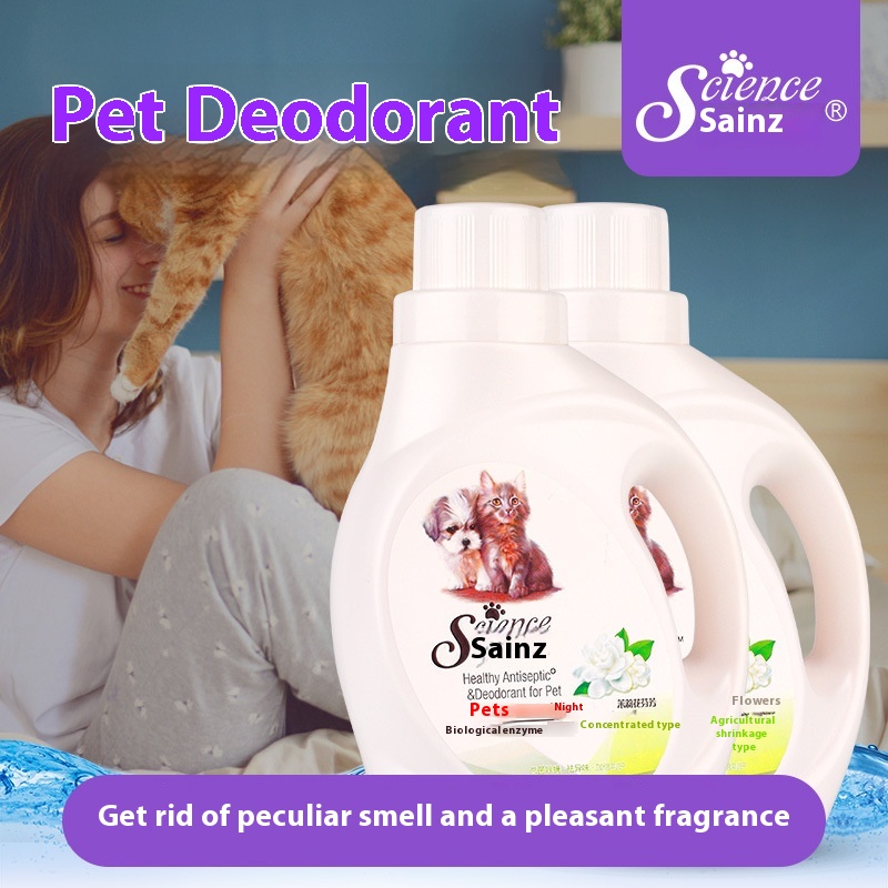 Free Shipping Sainz Pet Environmental Deodorant Bacteria Deodorant Liquid Concentrated Cleaning Processing