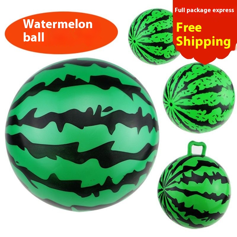 Children's Inflatable Toys Children's Watermelon Ball Kindergarten Slap Ball Small Leather Ball Stall