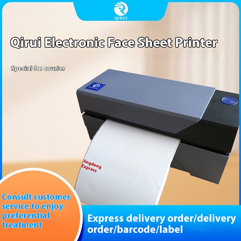 Qirui Q R-488bt Thermal Self-adhesive Printer Barcode Label Express Bill Electronic Receipt Printer