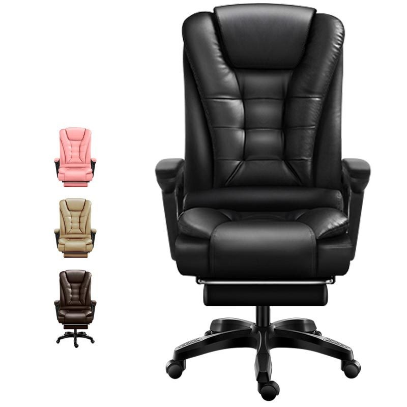Computer Chair Chair Home Office Chair Reclining Boss Chair Lift Swivel Chair Massage Backrest Chair Lunch Break Office Chair