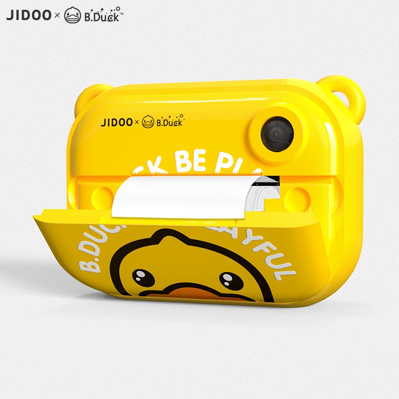 Little Yellow Duck Children's Printing Camera Digital Camera Polaroid Toy Baby S L R Camera