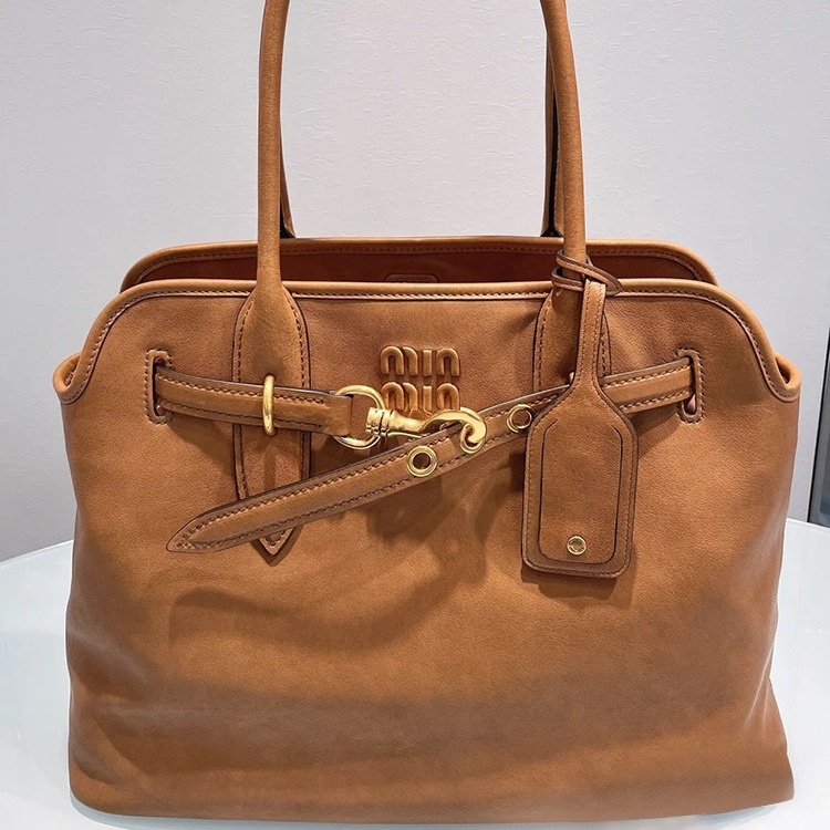 Retro All-match Belt Buckle Portable Shoulder Tote Bag Large Capacity Bag Women's Bagy Product