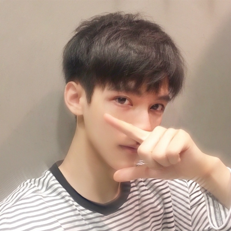 Wig Men's Short Hair Oblique Bangs Textured Short Straight Hair Fashionable Handsome Fluffy Chemical Fiber Headgear Women Pinduoduo