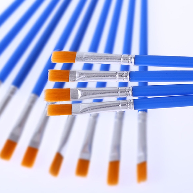 Children's Painting Brush Graffiti Coloring Acrylic Watercolor Paint Kindergarten Hook Line Pen Row Pen Gouache Nylon Brush