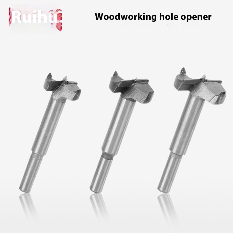 Woodworking Hole Opener Hand Electric Drill Wood Board Reaming Drill Bit Hinge Alloy Plastic Gypsum Board Wood Hole Finder