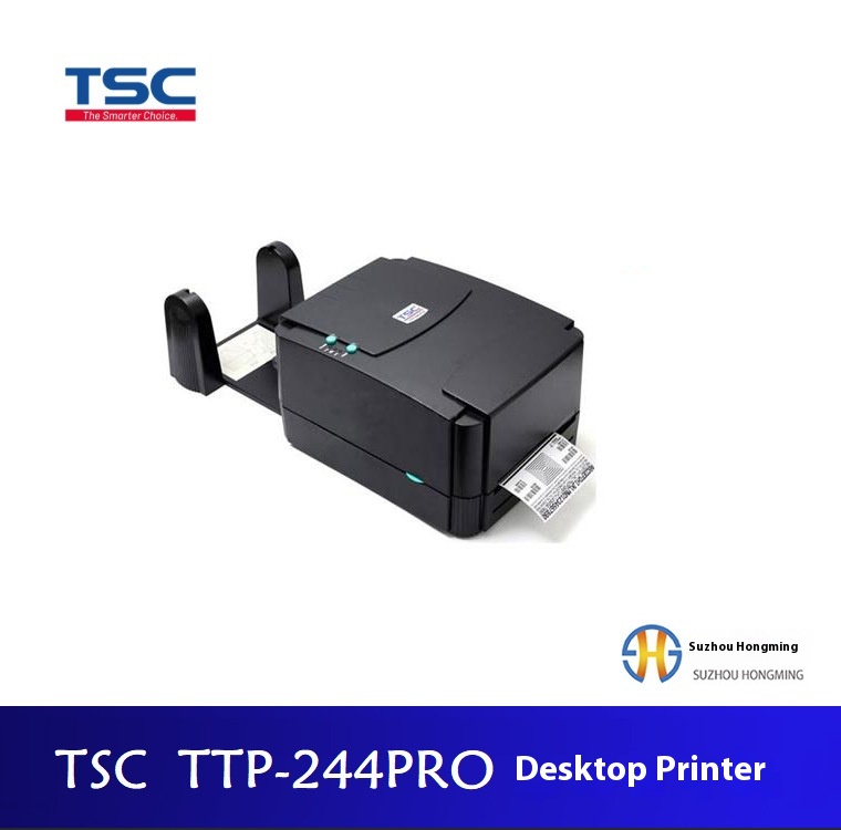 T S C Desktop T T P-244pro Desktop4-inch Barcode Label Printer Self-adhesive Label Sheet Printer