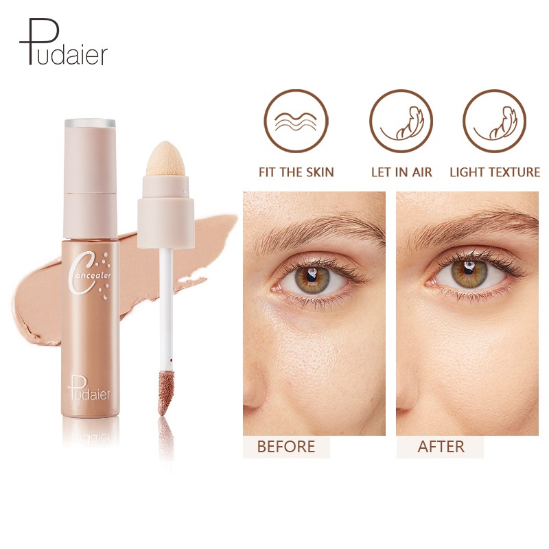 Makeup Pudaier Double-headed Concealer Three-dimensional Contour Stick Brightens The Face Primer Stick Concealer Liquid