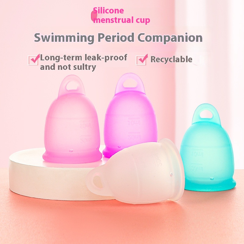 Women's Menstrual Care Menstrual Cup Sports Anti-leakage Silicone Menstrual Cup Menstrual Cup