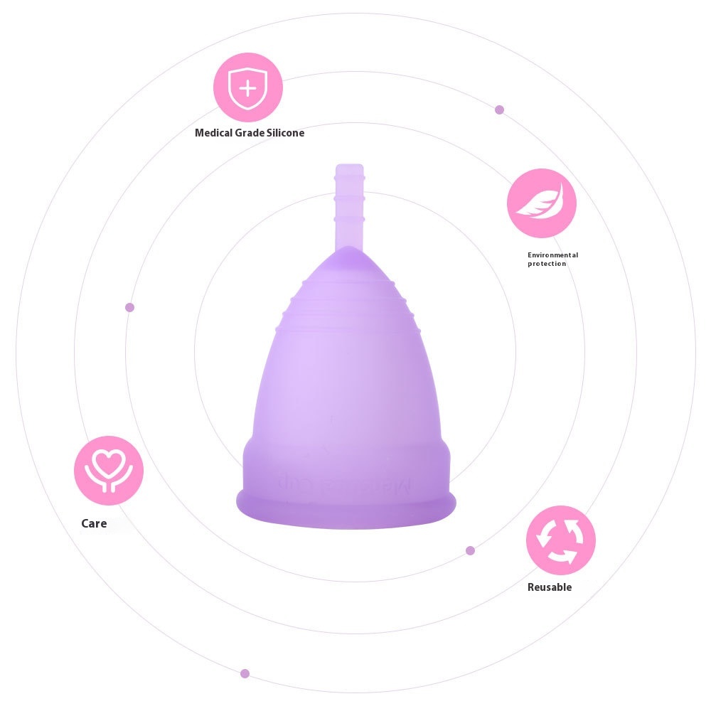 Menstrual Cup Silicone Menstrual Cup Female Menstrual Leak-proof Aunt Cup Menstrual Cup