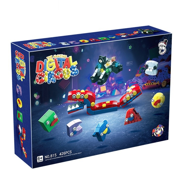 Magical Numbers Circus Building Block Game Toy–Compatible With LEGOAssembly Blocks