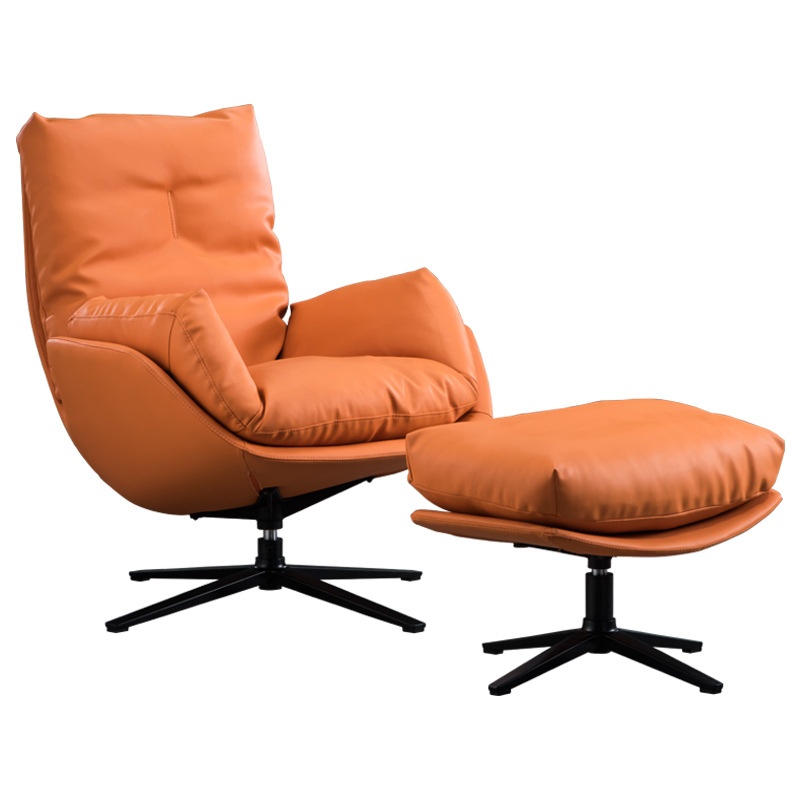 Simple Lazy Sofa Chair Italian Minimalist Creative Leisure Chair Light Luxury Single Living Room Home Comfortable Reclining Chair