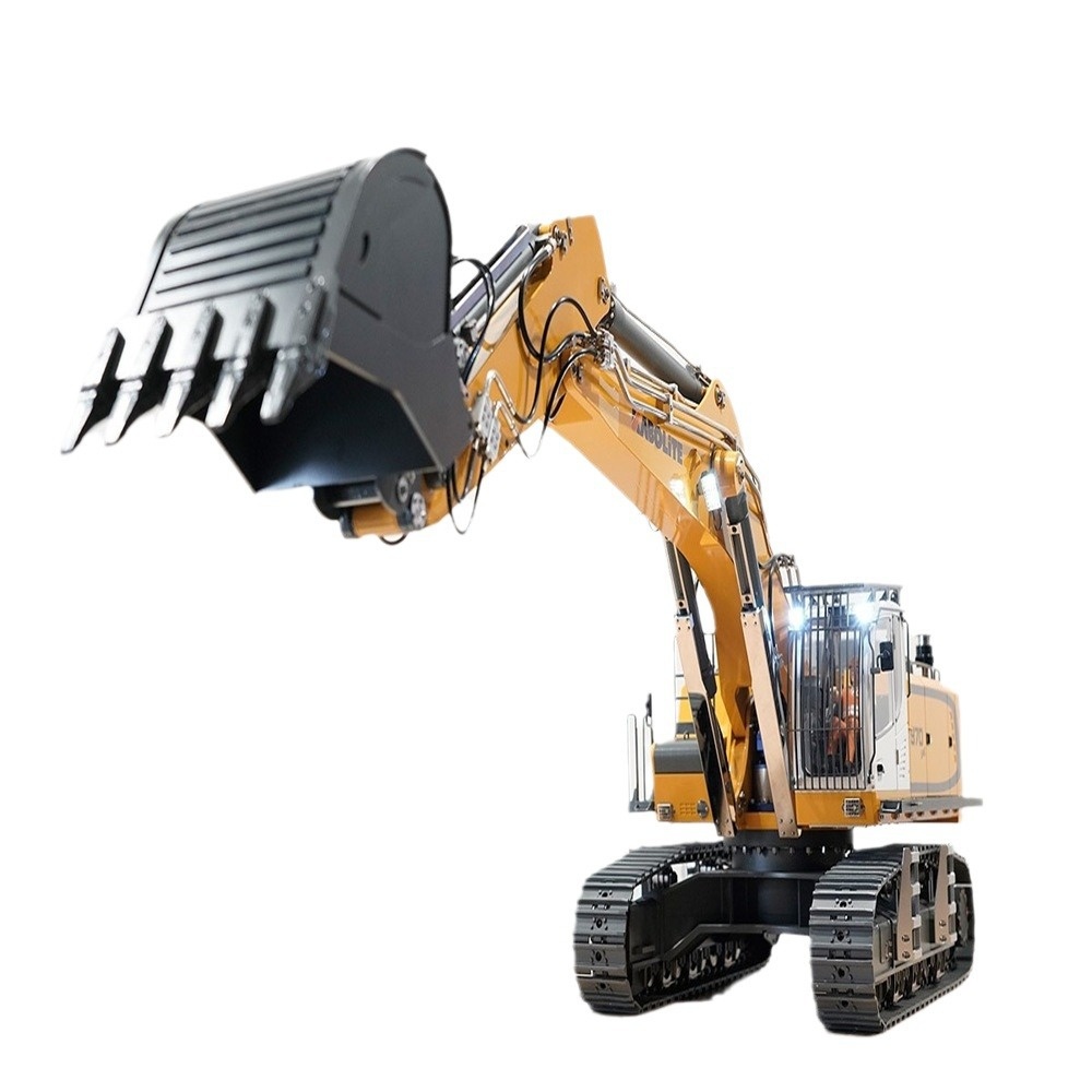 Full Alloy1:16 Remote Control Hydraulic Excavator–Large Engineering Vehicle Model