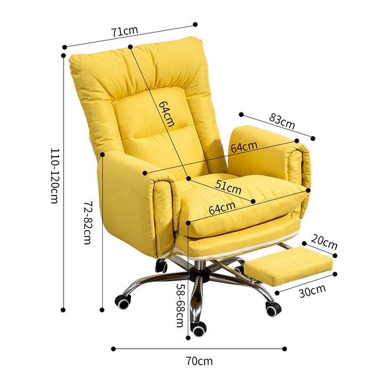 Space Sofa Cabin First Class Single Electric Massage Lazy Gaming Chair Computer Chair Home Office Comfortable Long Sitting