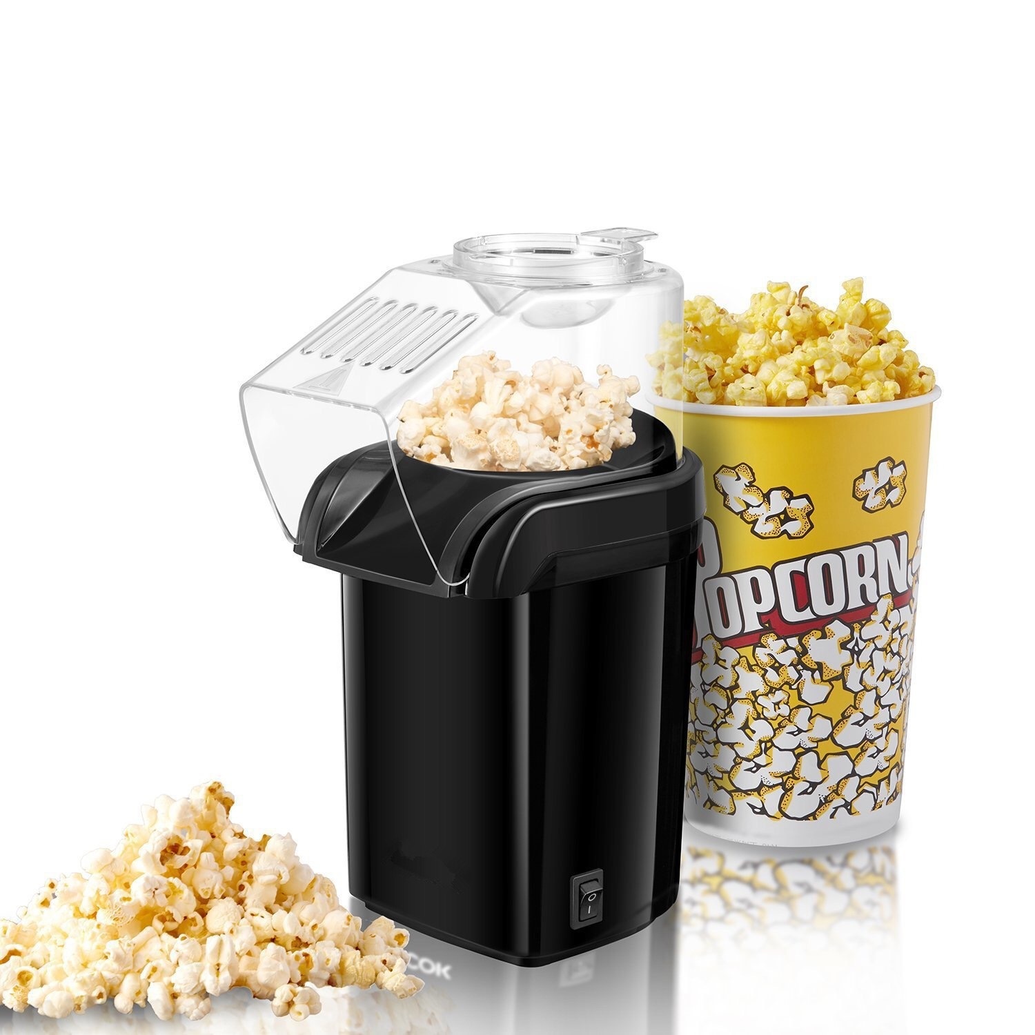 Foreign Trade Mini Popcorn Machine Fully Automatic Children's Home Corn Popcorn Machine USStandard110v European Standard220v Export