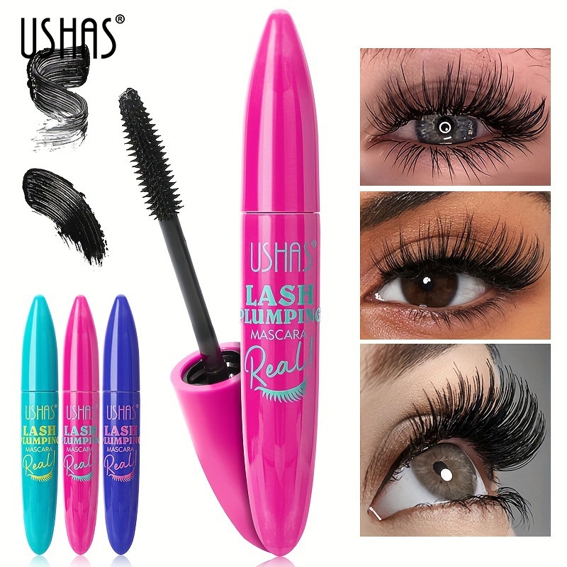 Makeup Neutral Mascara Thick And Long Curling4 DWaterproof Liquid Fiber