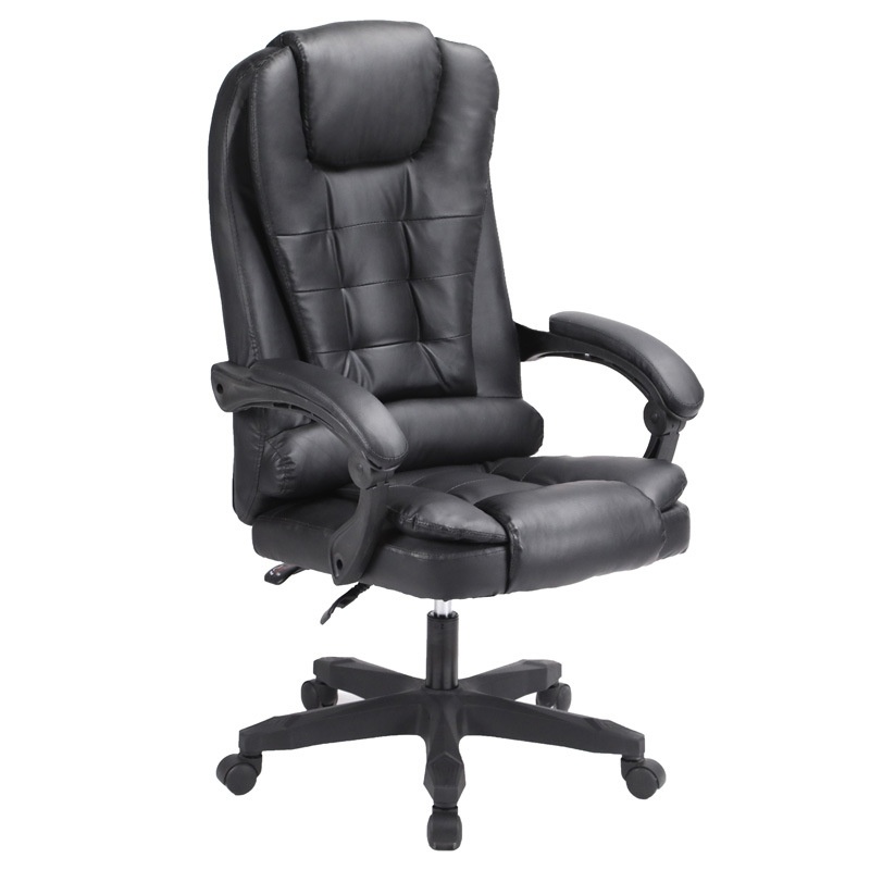 Computer Chair Home Office Chair Reclining Boss Chair Massage Footrest Lift Swivel Chair Modern Simple Lunch Break Chair