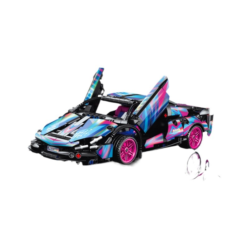 LEGOBuilding Blocks1:18 Lamborghini Supercar–Educational Assembly Toy For Kids