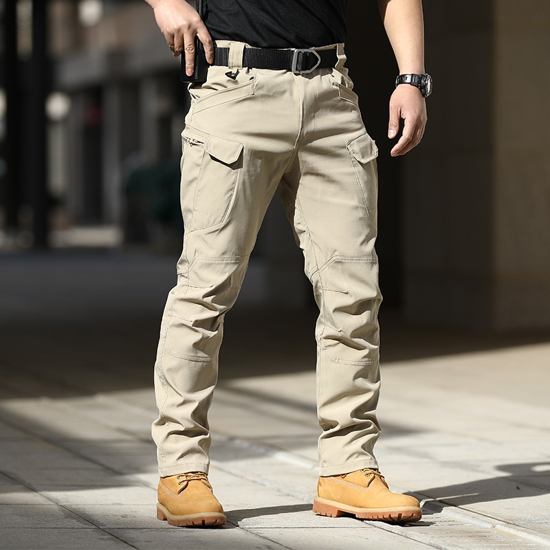 Outdoor Archon Tactical Pants Stretch Fabric IX9 City Special Forces Trousers Military Fans IX7 Multi-pocket Overalls