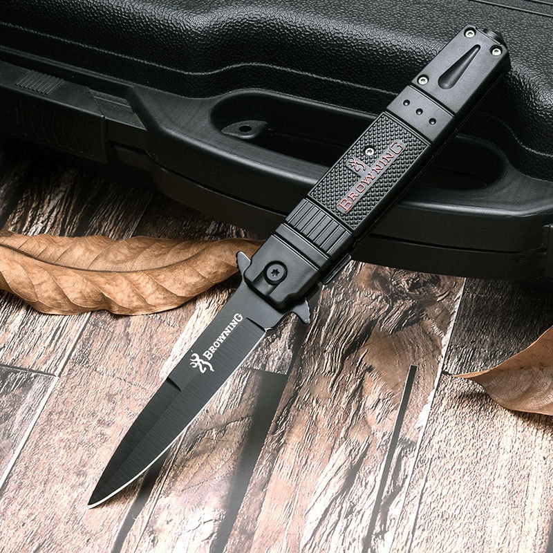 Folding Knife Outdoor High Hardness Stainless Steel Multi-function Folding Knife Camping Outdoor Tool Field Survival Knife