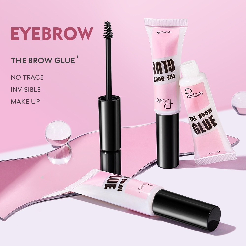 Brow Setting Gel,Waterproof,Smudge-Proof,Long-Lasting,Quick-Drying Liquid Brow Gel