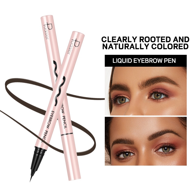 Liquid Eyebrow Pen,Shaping And Tinting Brow Gel,Ultra-Fine Water Brow Pen,Makeup