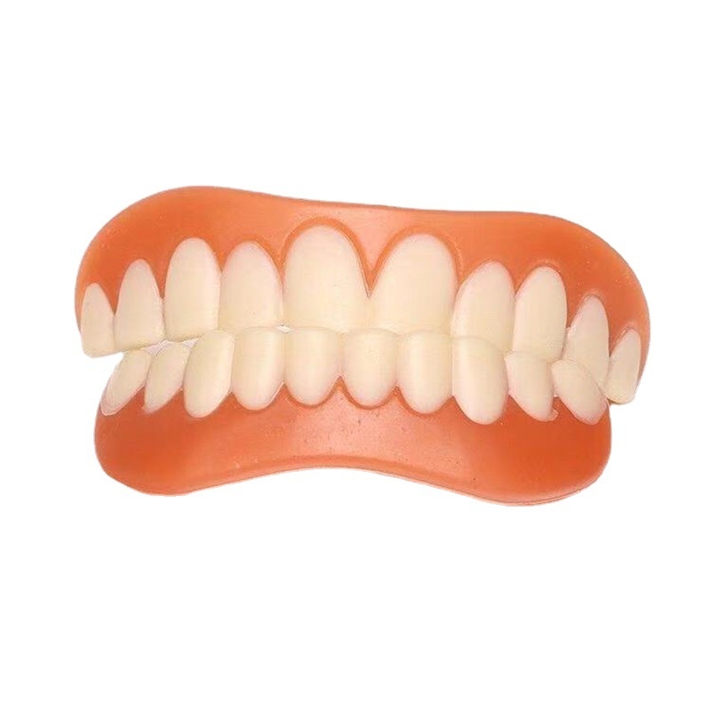 Silicone Simulation Dentures For Taking Photos,Temporary Fillings For Upper And Lower Teeth,Repairing Teeth,Gaps Between Teeth,Whitening Missing Teeth