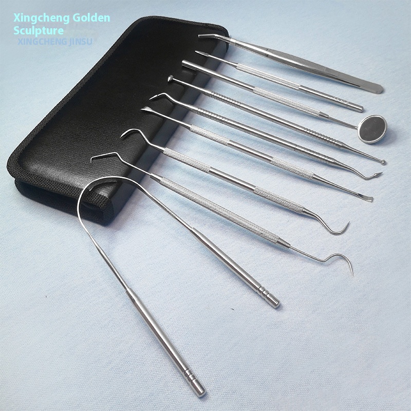 SOral Care Dental Wax Knife Set Carving Tools9-piece Set Technician Wax Model Repair Tools