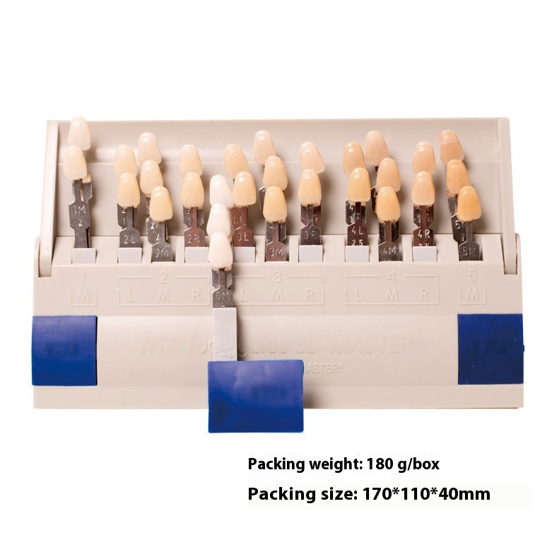 Dental Materials29 Colors Aesthetic All-ceramic Color Comparison Plate Whitening All-ceramic Veneer Veneer Color Selection Plate Porcelain Tooth Color Plate