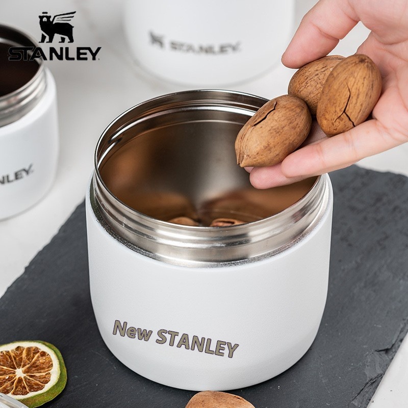 Stanley304 Stainless Steel Fresh-keeping Box Food Storage Jar Dried Fruit Coffee Sealed Storage Home Outdoor