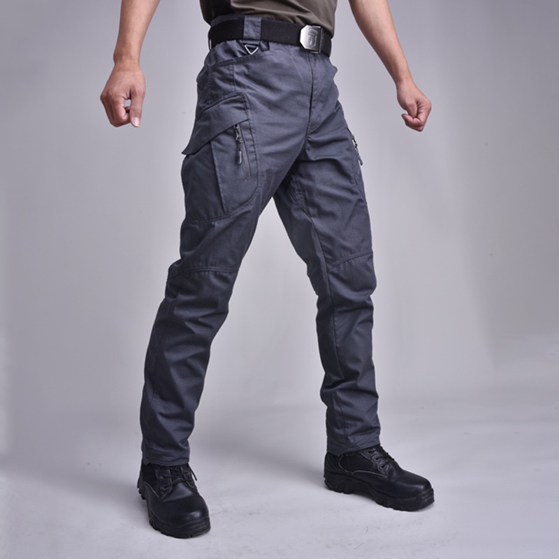 Outdoor Archon Tactical Pants Plaid Fabric IX9 City Special Forces Pants Outdoor IX7 Multi-Pocket Overalls Men