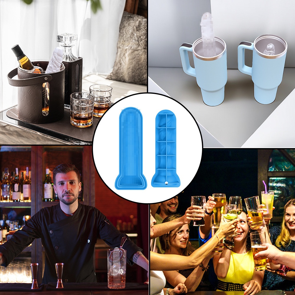 Stanley Creative Ice Box For Home Use,Homemade Ice Cubes,Silicone Ice Tray,Easy Demoulding Ice Cube Mold