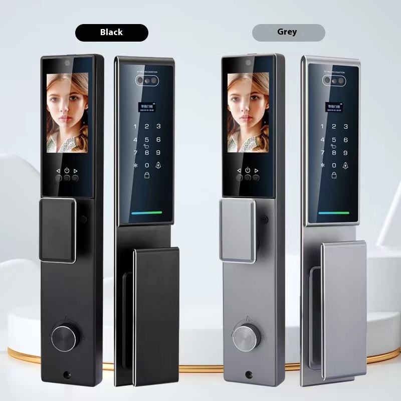 Blueprint No.4 Fingerprint Lock Fully Automatic3 DFace Recognition Home Mobile Phone Camera Remote High-definition Wireless Smart Electric