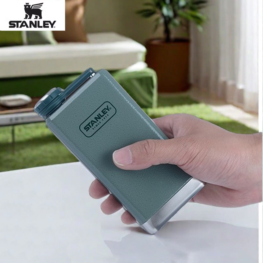 STANLEYSteel Flask304 Stainless Vintage Mini Portable Liquor Bottle