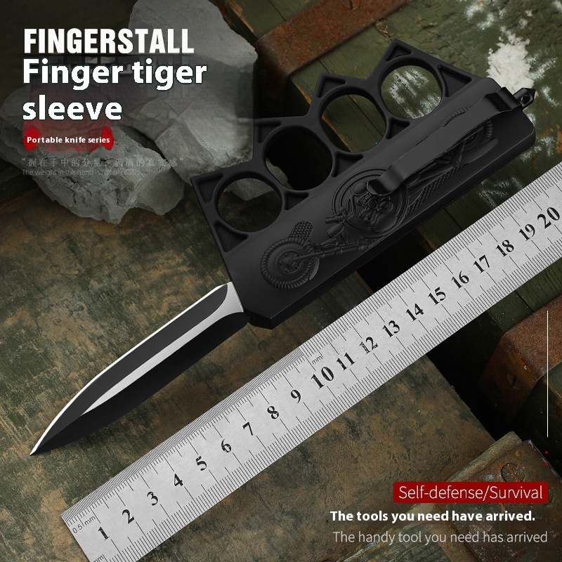 Boxing Gloves Outdoor Knife Folding Knife Folding Knife Pocket Knife Straight Knife Multi-function Survival Knife Self-defense Knife Camping Knife