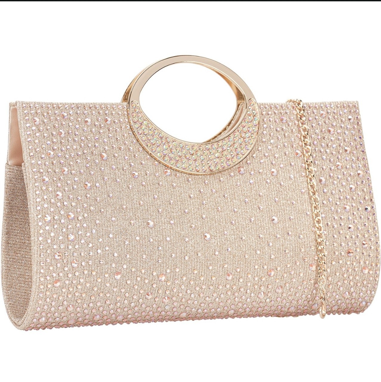 Small Square Hand-held Bag With Diamonds For Evening Party,Elegant Clutch Bag,Banquet Bag,Celebrity Cheongsam Dress Bag,Princess Bag