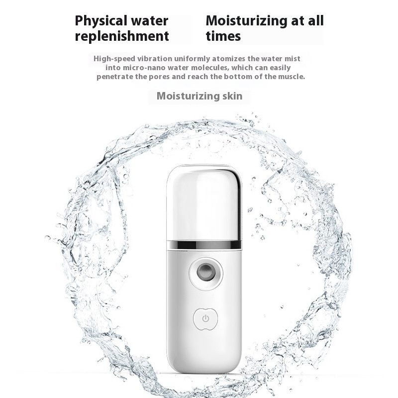 Hydratingtrument Handheld Beautytrument USBCharging Sprayer Spray Alcohol Disinfectant Water Fixed