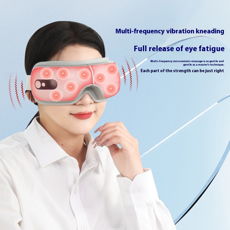 Eye Massager Vibration Heating Massage Eye Mask Air Pressure Eye Massager Hot Compress Eye Protectiontrument