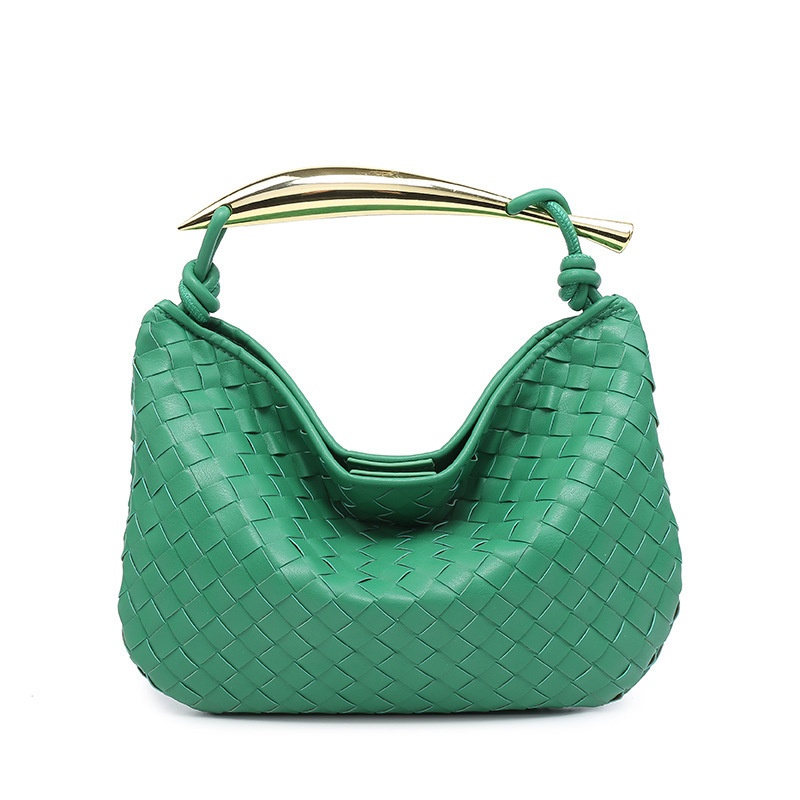 Sardine Bag Hand-held Woven Dumpling Bag European And American Shoulder Crossbody Clutch Bag For Women