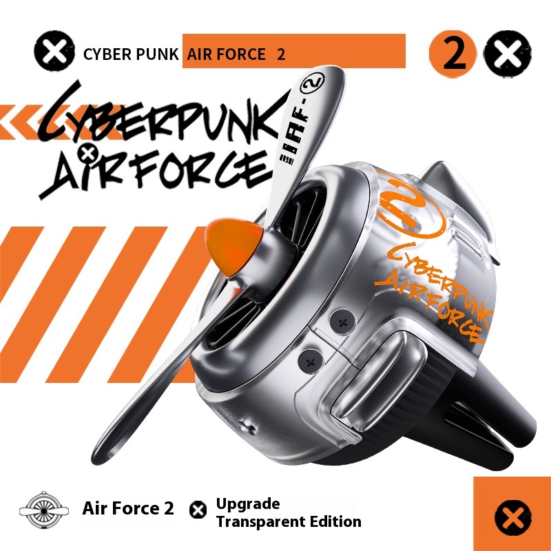 SCyberpunk Air Force2 Car Perfume Aromatherapy Car Air Outlet Fragrance Ornaments
