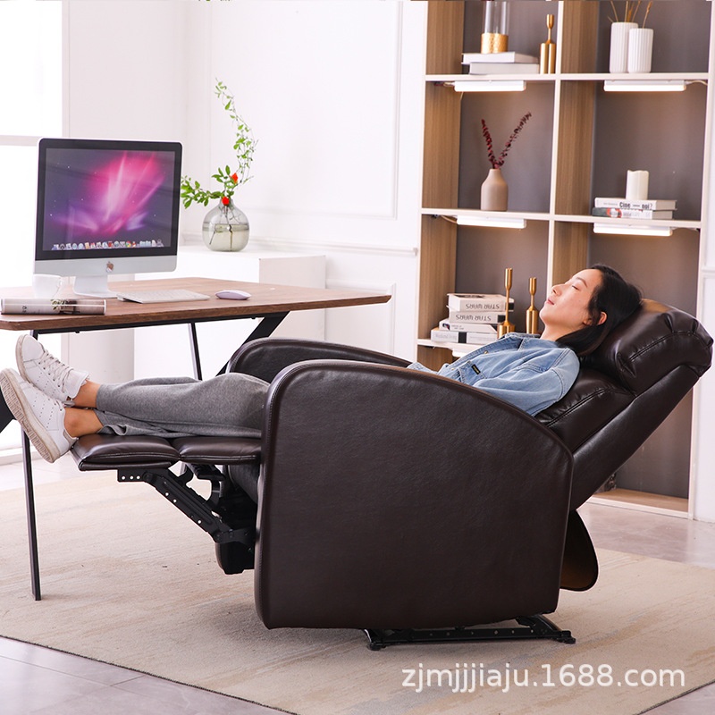 Simple And Comfortable Computer Chair Home Office Chair Boss Chair Can Be Reclined Massage Footrest Foldable Sofa Chair Leisure