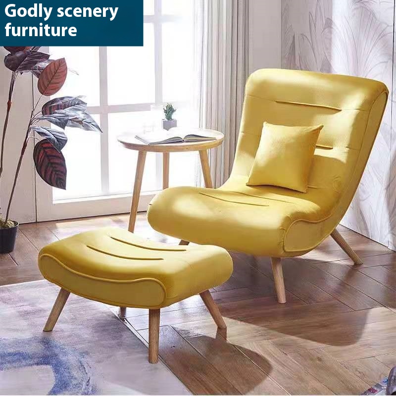 Snail Chair Lazy Sofa Nordic Single Balcony Leisure Tiger Chair Light Luxury Simple Modern Living Room Backrest Recliner