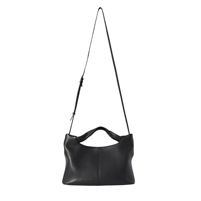 The Row Fashion Handbag Shoulder Bag Genuine Leather Versatile Camdem Large Capacity Messenger Bag