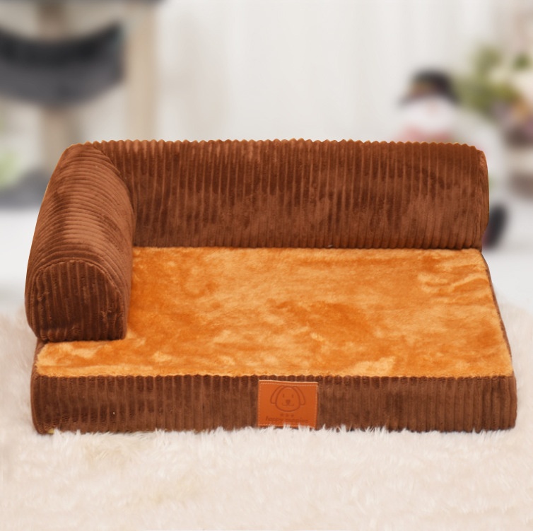 Removable And Washable Four Seasons Golden Retriever Dog House Large,Medium And Small Dog Sofa Pet Bed Creative Pet Warming Supplies Pet Mat