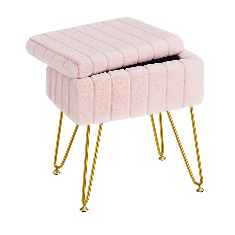 Light Luxury Internet Celebrity Style Creative Nail Art Stool Makeup Stool Storage Dressing Stool Storage Dressing Table Chair