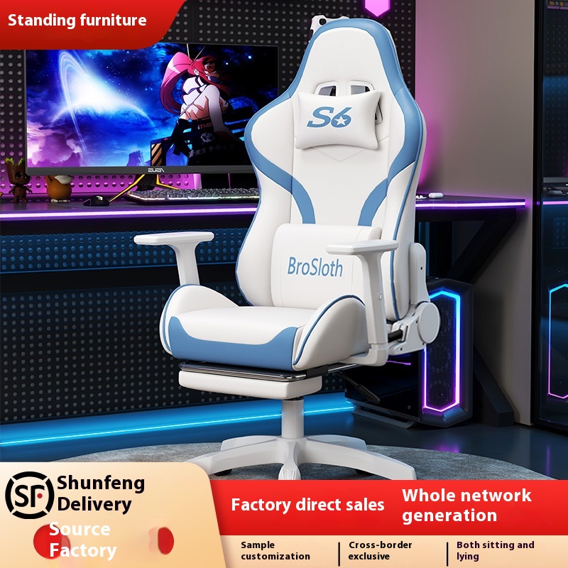 Gaming Chair,Reclining Gaming Chair,Competitive Chair,Computer Chair,Ergonomic Chair,Comfortable Long-term Sitting Swivel Chair