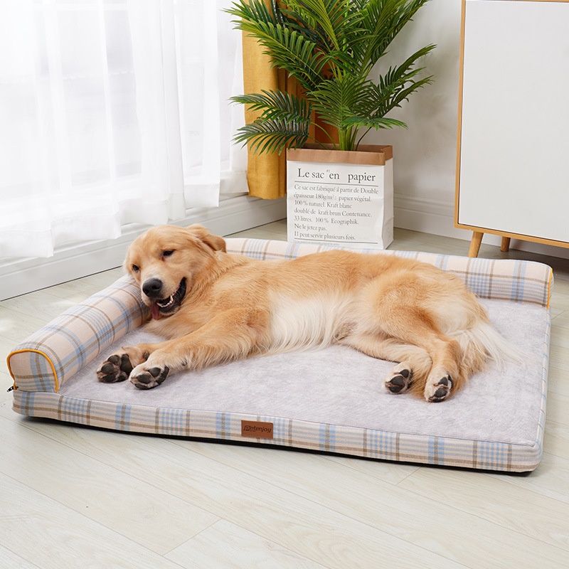 Pet Kennel Four Seasons Removable And Washable Dog Mat Sleeping Mat Teddy Golden Retriever Large And Small Dogs Autumn And Winter Warm Sofa