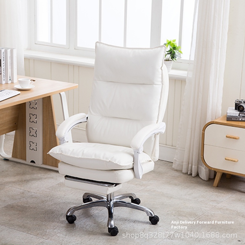 Computer Chair Home Office Chair Reclining Boss Chair Back Comfortable Chair Anchor Chair Lift Leather Chair