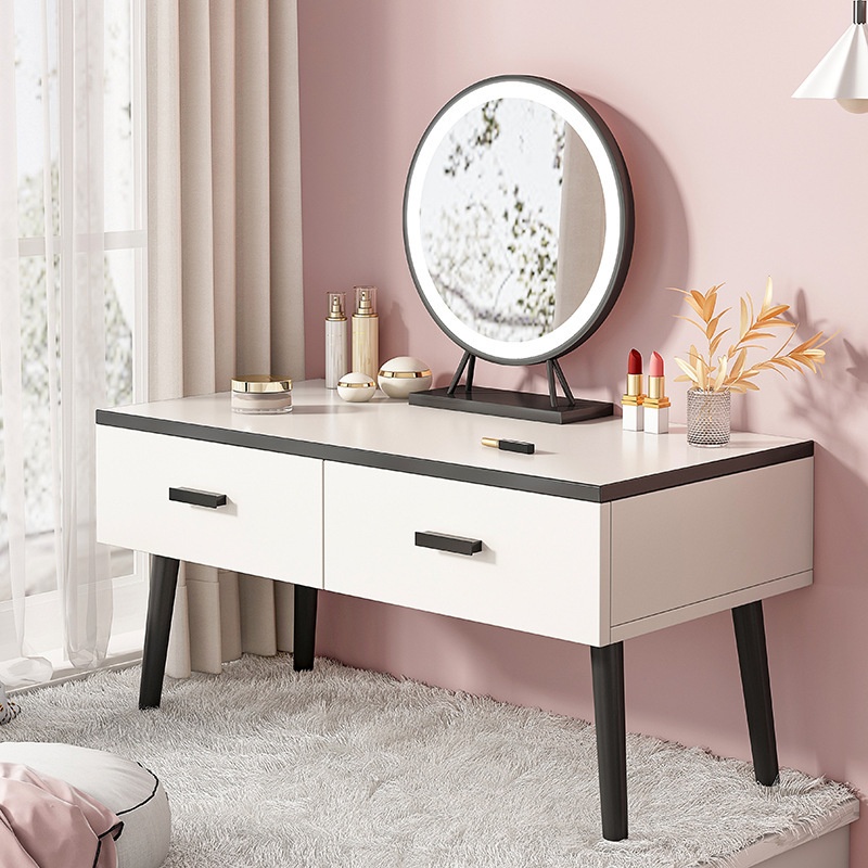 Dressing Table Bedroom Storage Cabinet Integrated Modern Simple Small Light Luxury Net Red Dressing Table