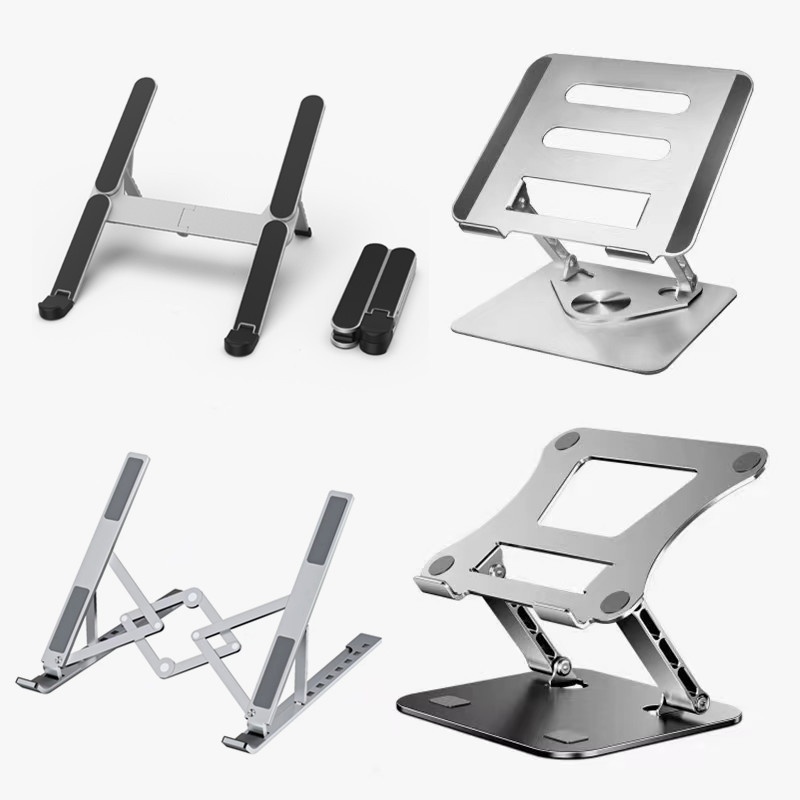 Warnier Laptop Double-layer Heightened Folding Stand LS515 Metal Aluminum Alloy Heightened Portable