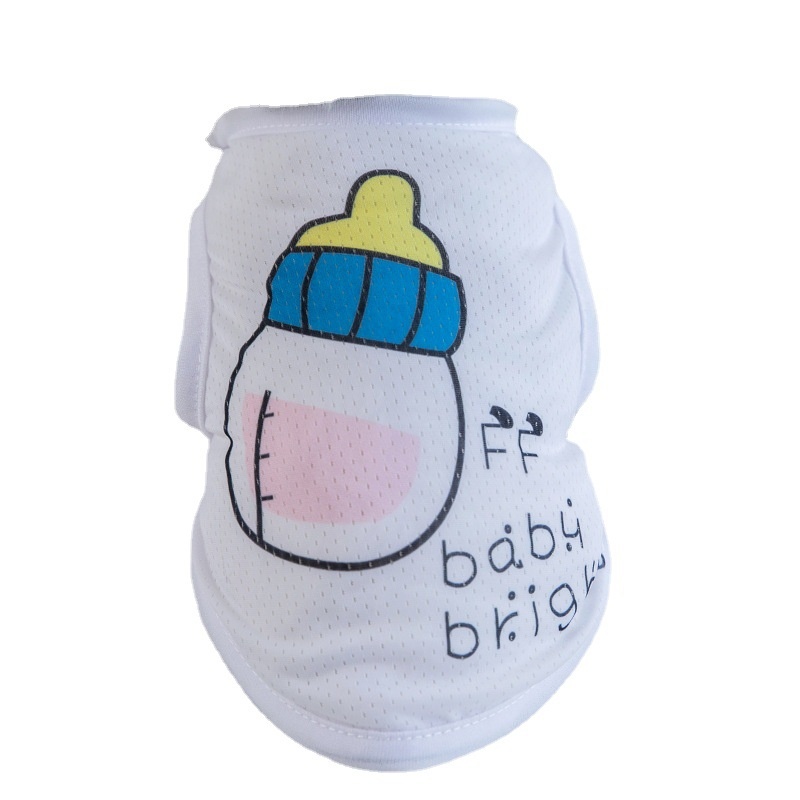 Dog Clothes Summer Thin French Bulldog Corgi Pug Breathable Ice Silk Cotton Anti-hair Loss Pet Vest